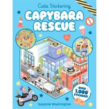 Scholastic Cutie Stickering Capybara Rescue