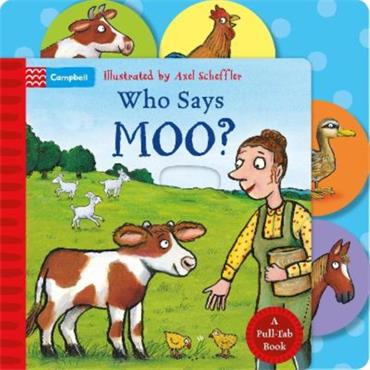 Campbell Books Who Says Moo?