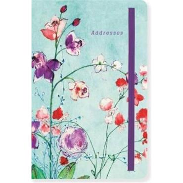 Peter Pauper Press Fuchsia Blooms Address Book