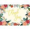 Peter Pauper Press Floral Frame Thank You Notes