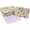 Peter Pauper Press Amethyst Butterflies Note Cards