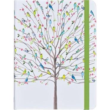 Peter Pauper Press Tree of Budgies Journal