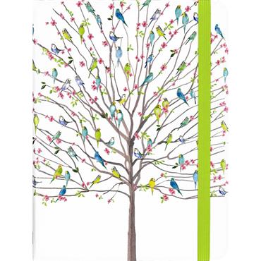 Peter Pauper Press Tree of Budgies Journal