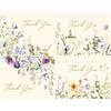 Peter Pauper Press Wildflowers Premium Thank You Note Cards