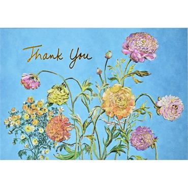 Peter Pauper Press Garden Blooms Thank You Notes