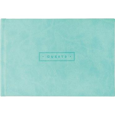 Peter Pauper Press Sea Foam Artisan Guest Book