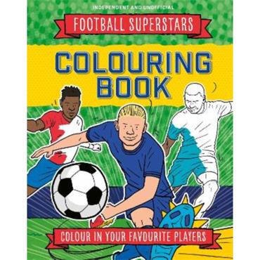 Simon Mugford Football Superstars Colouring Book