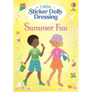 Fiona Watt Little Sticker Dolly Dressing Summer Fun