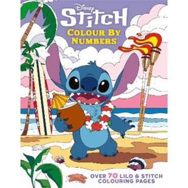Walt Disney Disney Stitch Colour By Numbers