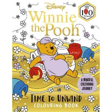 Walt Disney Winnie The Pooh: Time To Unwind Colouring Book