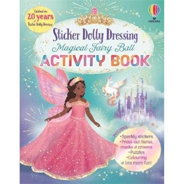 Emily Bone Sticker Dolly Dressing Magical Fairy Ball Activity Book