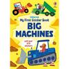 Jane Bingham My First Sticker Book Big Machines