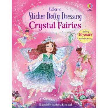 Fiona Watt Sticker Dolly Dressing Crystal Fairies