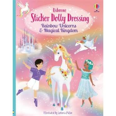 Fiona Watt Sticker Dolly Dressing Rainbow Unicorns And Magical Kingdom