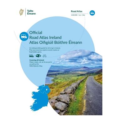 Tailte Éireann Official Road Atlas Of Ireland