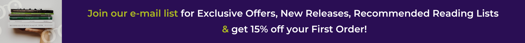 Ennis Bookshop Email Subscribe