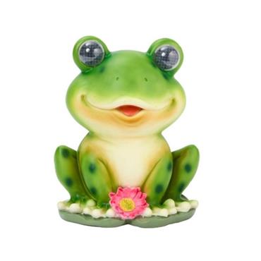 Solar Powered Blinkin' Frog