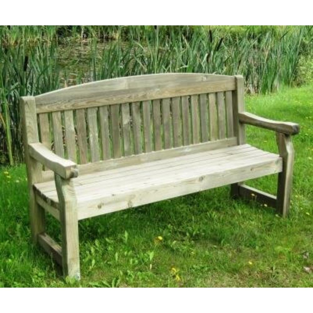 Orchard Craft Cashel Wooden 3 Seater Garden Bench EEC Homevalue