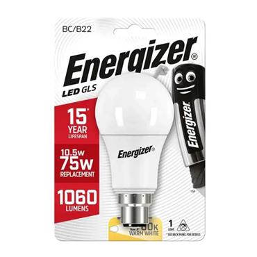 Energizer B22 Led Gls Warm White 1055 Lumens 11W(75W)