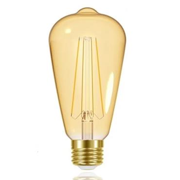 Energizer E27 Led St64 Filament Vintage Bulb 470 Lumens 5W(40W)
