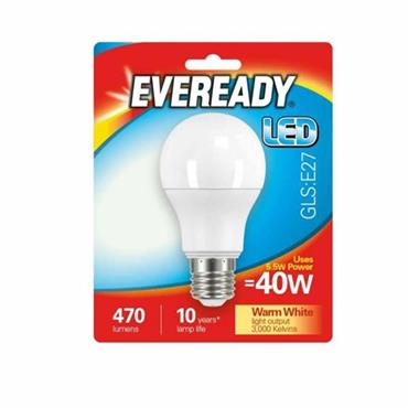 Eveready E27 Led Warm White 470 Lumens 40W