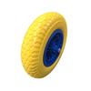 Wheelbarrow 16" Solid Spare Wheel Blue Rim With Axle & Bolts