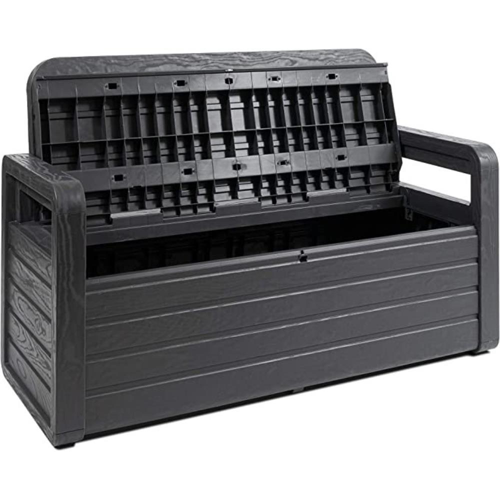 Toomax Garden Bench Storage Box 270L EEC Homevalue Balbrigggan Co
