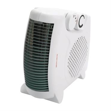 Home Collections Flat Fan Heater 2000W White