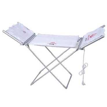Home Collections Heated Airer With Wings Silver 230W