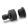 Karcher Tap Connector 3/4" Thread with 1/2" Thread Reducer 