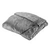 Home Collections Luxury Ultra Soft Machine Washable Electric Heated Throw Grey 160cm