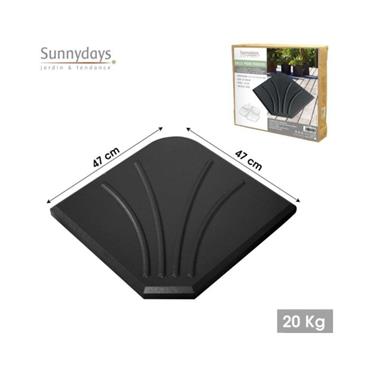 20kg Overhang Parasol Base Weight