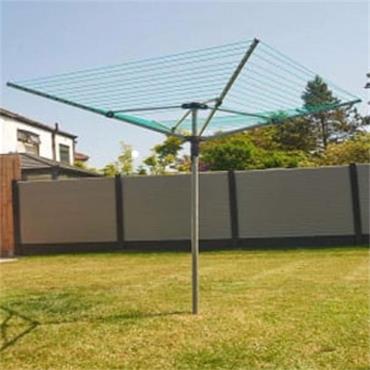 Laundry Essentials Rotary Outside Clothes Airer 50m