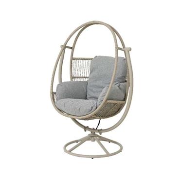 Premium Wicker Swivel Egg Chair