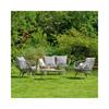 Evora Grey Wicker Lounge Set