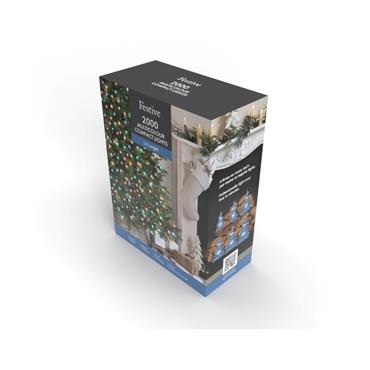 2000 Compact Lights - Multi-Coloured Light/Green Cable