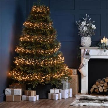  3000 Cluster Light - Warm White Light /White Cable