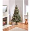 New Jersey Christmas Tree with Colour Switch Lights 7ft/ 210cm