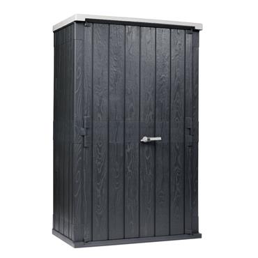Toomax High shed with 2 doors and a volume of 1670 L Dark Grey