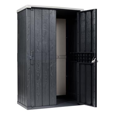 Toomax High shed with 2 doors and a volume of 1670 L Dark Grey
