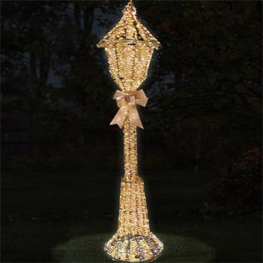 GoldTwist Lamp Post 230cm, LV