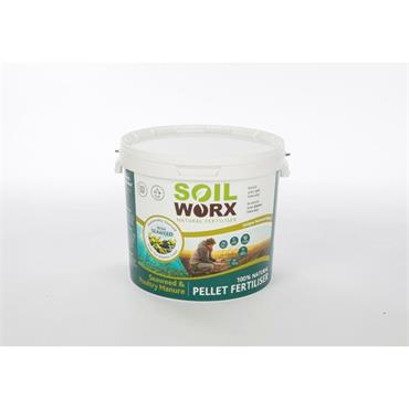 Pellet Fertiliser Seaweed and Poultry manure 10kg bucket
