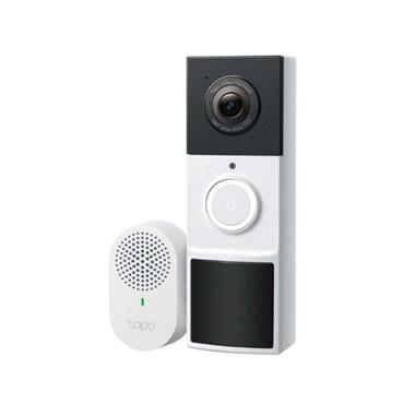 Tapo Video Doorbell Camera 2K 3MP, Chime Included