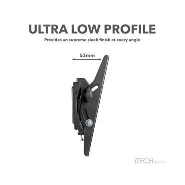 iTECH Mount tilt wall mount bracket suitable for TVs from 23" to 43"