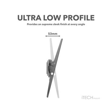iTECH Mount tilt wall mount bracket suitable for TVs from 32" to 55"