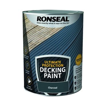 Ronseal Ultimate Protection Decking Paint 5L Charcoal