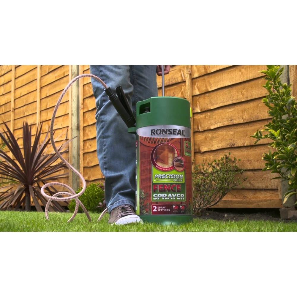 Precision Finish Fence Sprayer 5L EEC Homevalue Balbrigggan Co