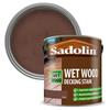 Sadolin Wet Wood Decking Stain | Teak - 2.5L