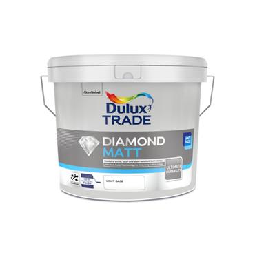 Dulux Trade Diamond Matt Light base 10L