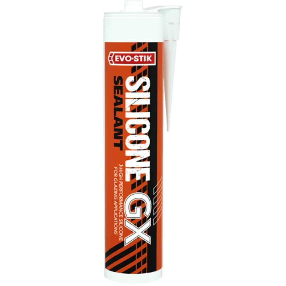 Evo Stik Silicine GX Sealant Tube 300ml Grey EEC Homevalue